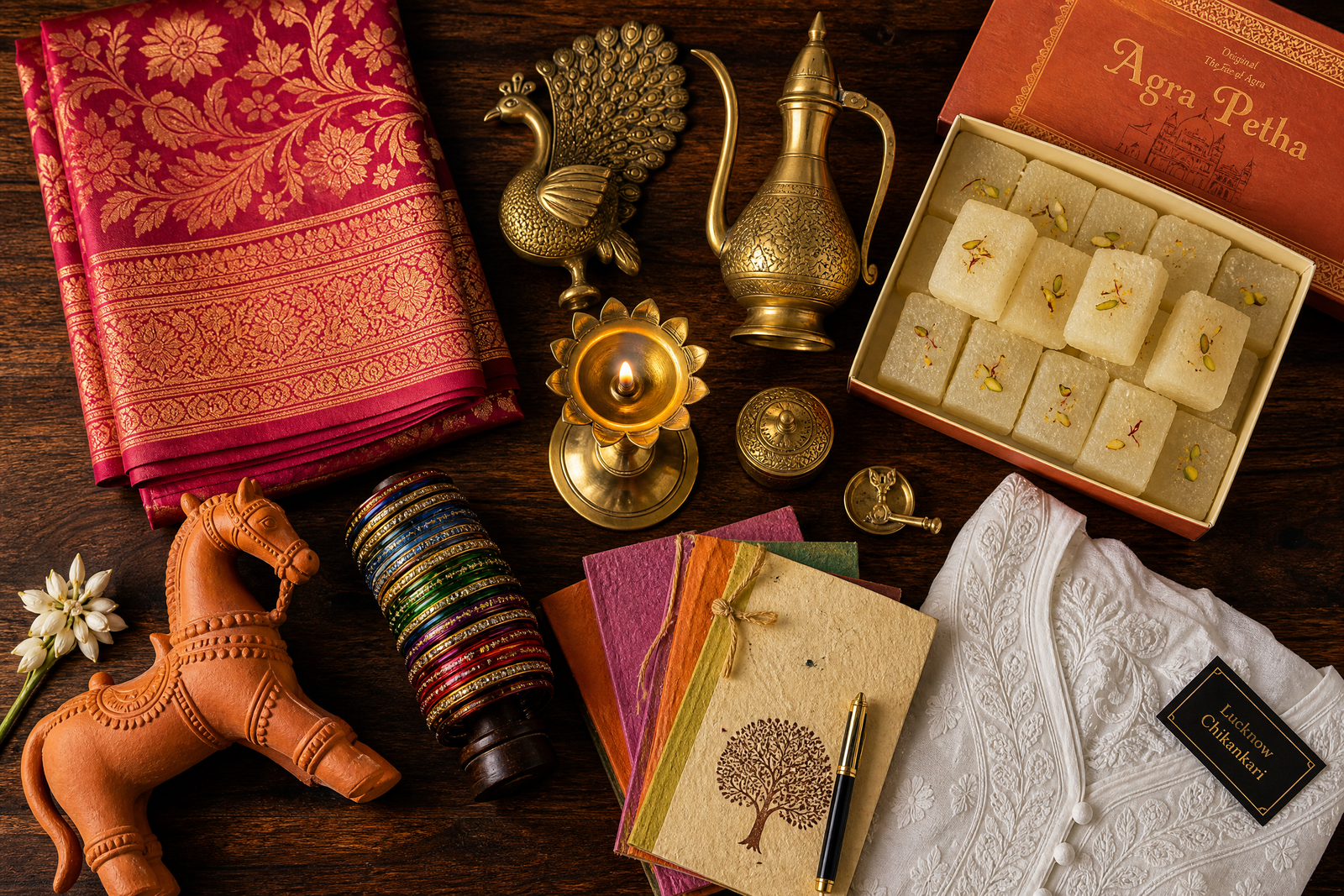 Banarasi Silk Saree from Varanasi district